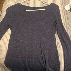 blue guess sweater